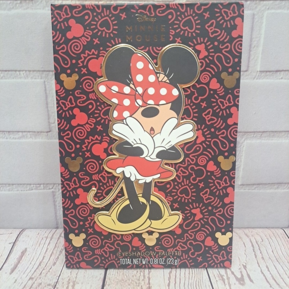 New Taste Beauty Disney MINNIE MOUSE - 12 Eyeshadow Palette & Mirror Full size